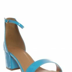 Top Moda Darcie1 Low Block Heel 2 Piece Sandal - Women Ankle Strap Sandal New