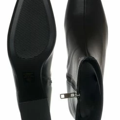 Bamboo Adena Soft Ankle Bootie On Chunk Heel - Women Dress Boots New