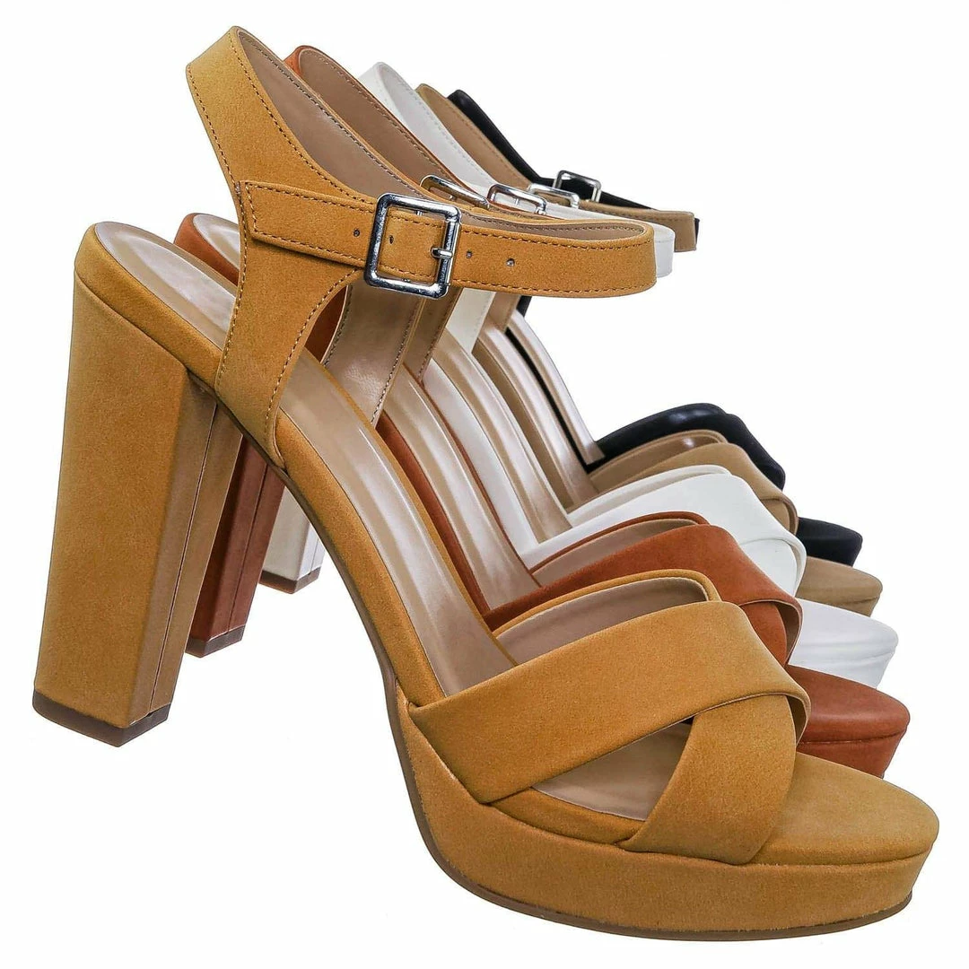 Delicacy Keeper High Heel Platform Sandal - Women Party Open Toe Pump