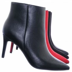 Delicious Acai Pointed Toe Ankle Bootie - Women High Heel Dress Shoes New