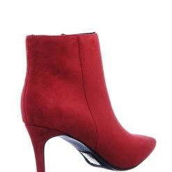 Delicious Acai Pointed Toe Ankle Bootie - Women High Heel Dress Shoes New