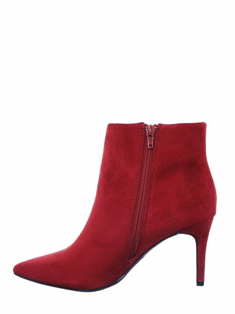 Delicious Acai Pointed Toe Ankle Bootie - Women High Heel Dress Shoes New