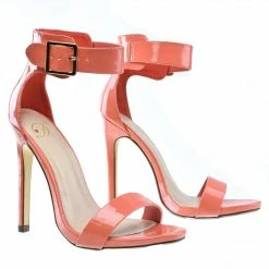 Canter By Delicious, Women's Single Sole Ankle Strap High Heels New