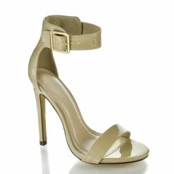 Canter By Delicious, Women's Single Sole Ankle Strap High Heels New