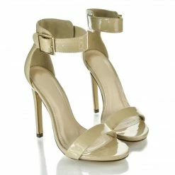 Canter By Delicious, Women's Single Sole Ankle Strap High Heels New