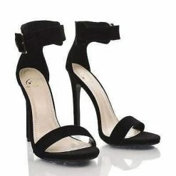 Canter By Delicious, Women's Single Sole Ankle Strap High Heels New