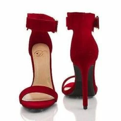 Canter By Delicious, Women's Single Sole Ankle Strap High Heels New