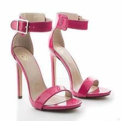 Canter By Delicious, Women's Single Sole Ankle Strap High Heels New