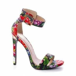 Canter By Delicious, Women's Single Sole Ankle Strap High Heels New