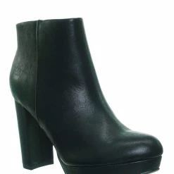 Delicious During Block High Heel Ankle Bootie - Women Platform Ankle Boots