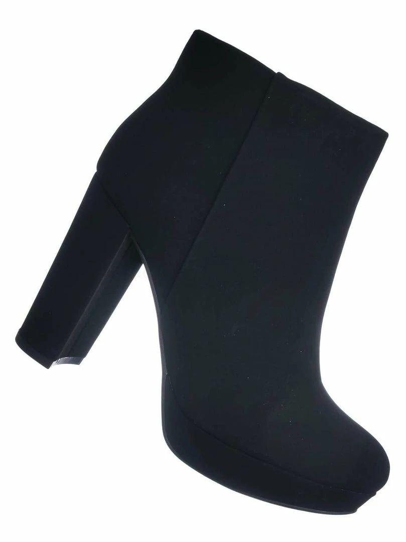 Delicious During Block High Heel Ankle Bootie - Women Platform Ankle Boots