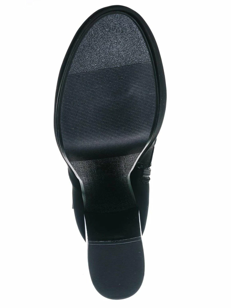 Delicious New Erica Chunky Block Heel Lita Boots - Women Lace Up Combat Bootie