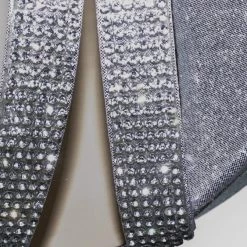 Delicious Flavor Rhinestone Crystal Embellished Evening High Heel Dress Sandal New