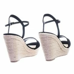 Delicious Freesia Summer Thin Strap Espadrille Jute Rope Wrap Platform Wedge Sandal New