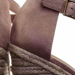 Delicious New Herald Espadrille Jute Rope Wrap Platform Wedge Sandal W Rounded Trimming