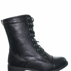 Delicious New Jalen88K Children Military Combat Boots - Kids Girls Lug Sole Tactical Jungle