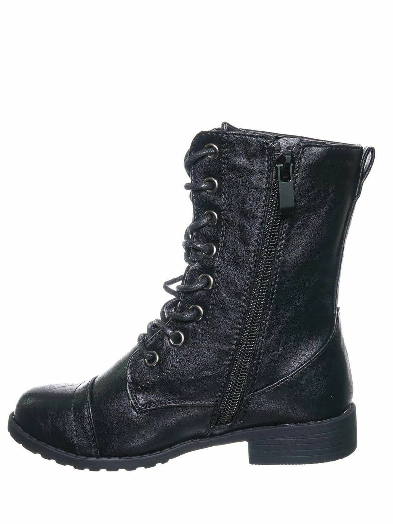 Delicious New Jalen88K Children Military Combat Boots - Kids Girls Lug Sole Tactical Jungle