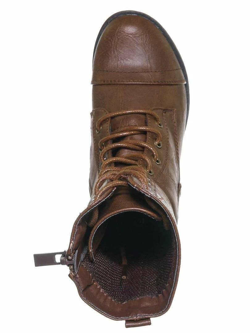 Delicious New Jalen88K Children Military Combat Boots - Kids Girls Lug Sole Tactical Jungle