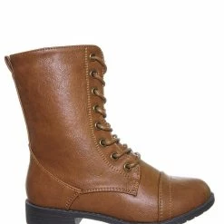 Delicious New Jalen88K Children Military Combat Boots - Kids Girls Lug Sole Tactical Jungle