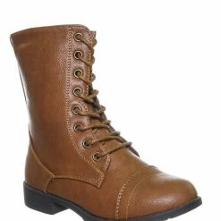 Delicious New Jalen88K Children Military Combat Boots - Kids Girls Lug Sole Tactical Jungle