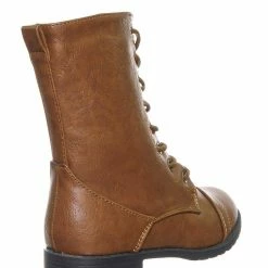 Delicious New Jalen88K Children Military Combat Boots - Kids Girls Lug Sole Tactical Jungle