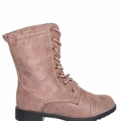 Delicious New Jalen88K Children Military Combat Boots - Kids Girls Lug Sole Tactical Jungle