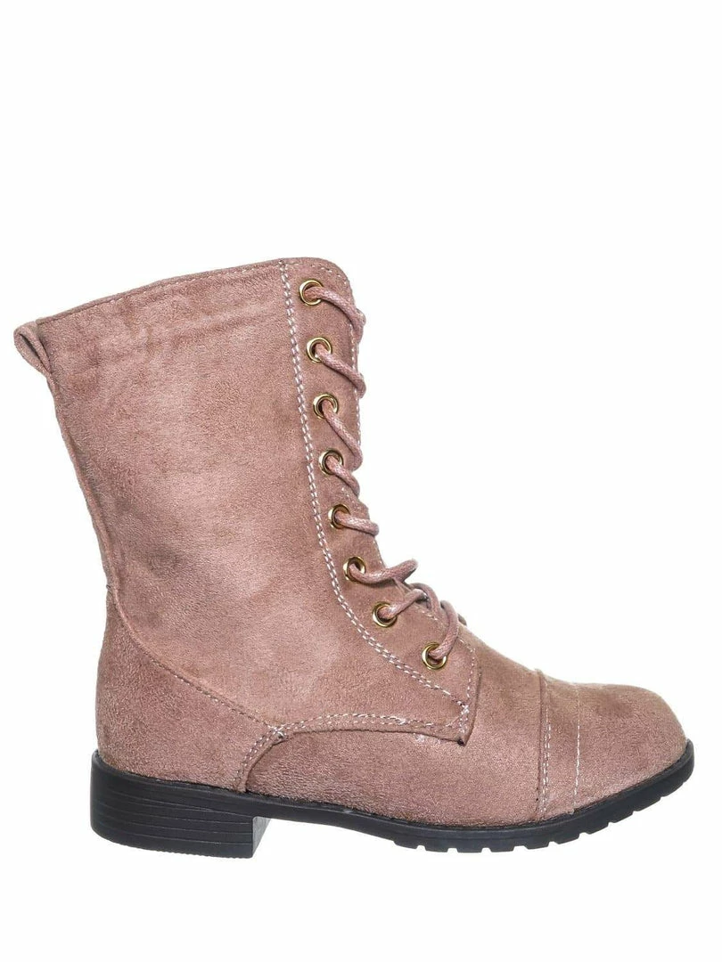 Delicious New Jalen88K Children Military Combat Boots - Kids Girls Lug Sole Tactical Jungle