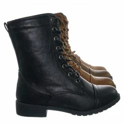 Delicious New Jalen88K Children Military Combat Boots - Kids Girls Lug Sole Tactical Jungle