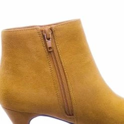 Delicious Leah Retro Women Kitten Heel Pointed Toe Ankle Dress Bootie New