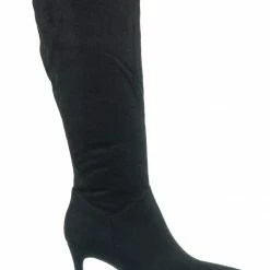 Delicious New Tania High Heel Dress Boots - Women Pointed Toe Knee High Shafts