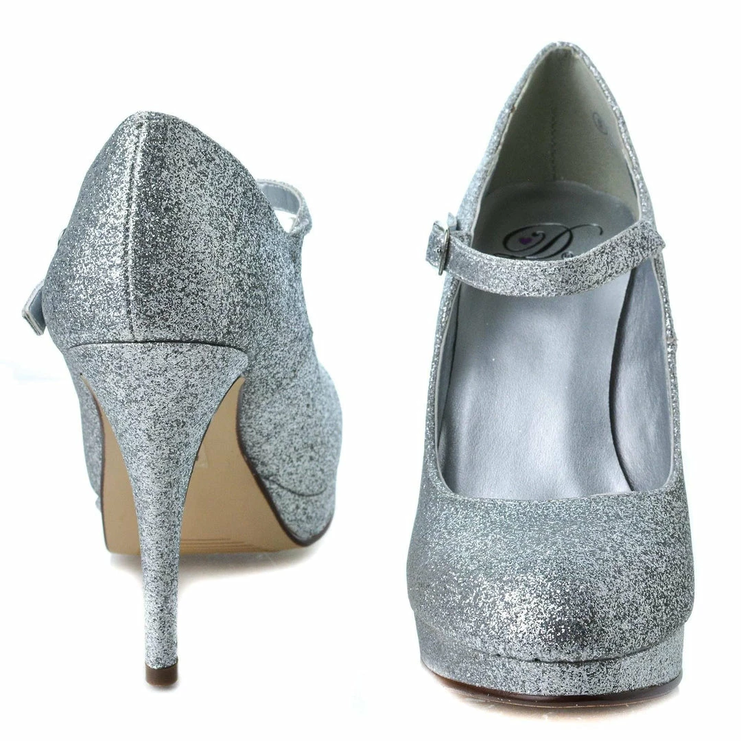 New Tie By Delicious, Round Toe Mary Jane Low Platform Stiletto Pump Dress Heels