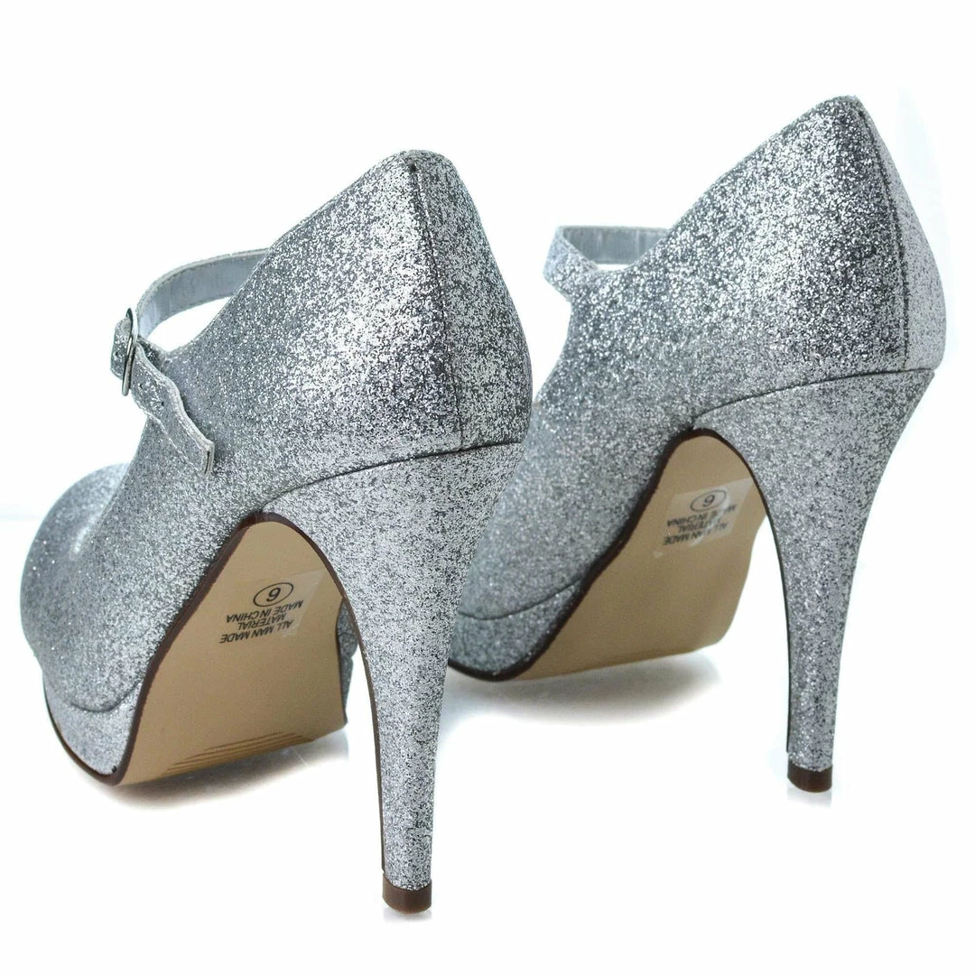 New Tie By Delicious, Round Toe Mary Jane Low Platform Stiletto Pump Dress Heels