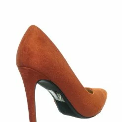 Delicious Zoom D'Orsay Stiletto Pump - Womens Side Cut Out Pointed Toe Dress Heel