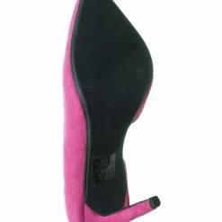 Delicious Zoom D'Orsay Stiletto Pump - Womens Side Cut Out Pointed Toe Dress Heel