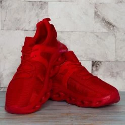 La Shailah Brave12 Chunky Elastic Mesh Sneaker - Unisex Sculpted Outsole Shoes