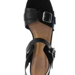 Bamboo Special05 Retro Raffia Woven Clog - Wrapped Sculpted Chunky Block Heel Platform New