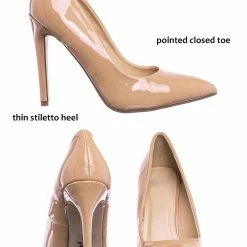 Delicious Scheme Pointed Toe Dress Pump - Women's High Heel Stiletto Dress Shoes