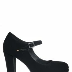 CityClassified New Denny Foam Padded Mary Jane Dress Pump -Women Chunky Block High Heel Office Shoe