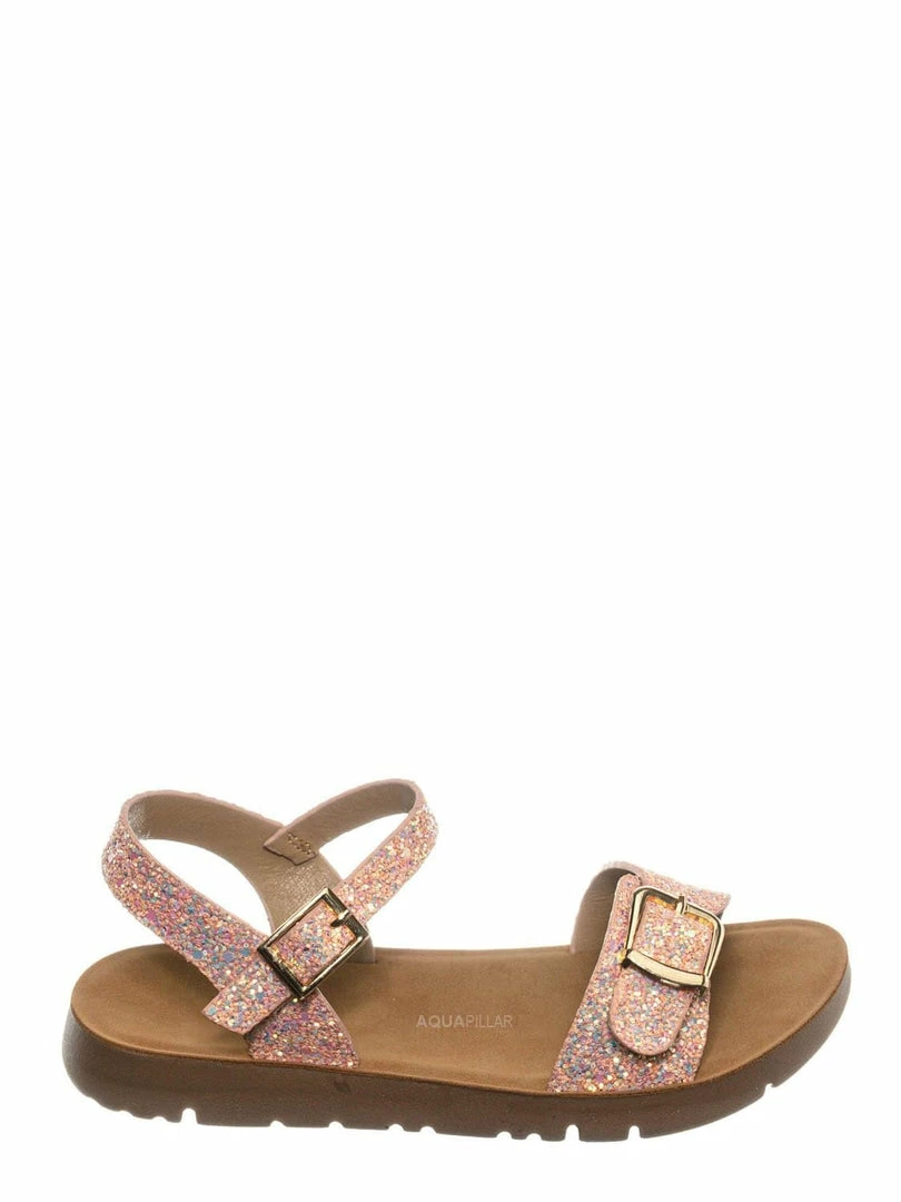 Forever Link Reform29k Girl Children Comfort Flat Sandal - Kids Size Open Toe Shoe