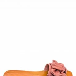 Bamboo Moondance17 Twist Knot Flat Slipper Mule - Women Slide In Boho Wide Band Sandal New