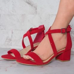 CityClassified Trial Low Block Heel Strappy Sandal - Women Dressy Chunky Dance Bride Wedding Ballroom Graduation Tacones Formal Summer Pump Comfort Shoes