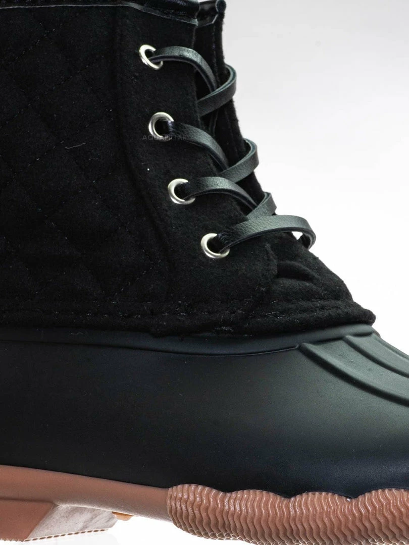 Top Moda Leo2 Waterproof Lace Up Boots - Quilted Felt Lining Ankle Height Bootie