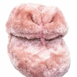 Bamboo New Warmness05 Fluffy Faux Rabbit Fur Sandal - Flatform Thong Flip Flop Slipper