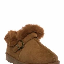 Forever Link Annie52 Faux Fur Shootie Slipper - Men Women Shearling Bootie