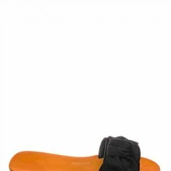 Bamboo Moondance17 Twist Knot Flat Slipper Mule - Women Slide In Boho Wide Band Sandal New