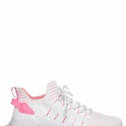 La Shailah Format11 Elastic Knitt Mesh Rubber Sneaker, Athleisure Tennis Trainer Shoes