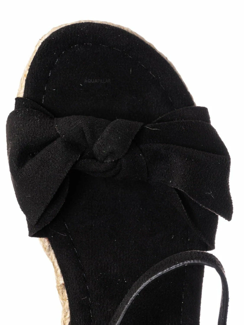 Forever Link New Sensational32K Girls Espadrille Flatform Sandal - Children Thread White Platform