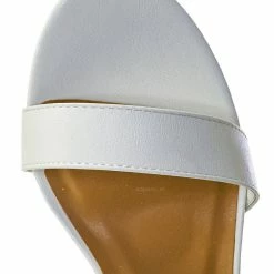 Bamboo Striking01 Retro Chunky Block Heel Sandal - Womens Open Toe Two Piece Dress Shoe