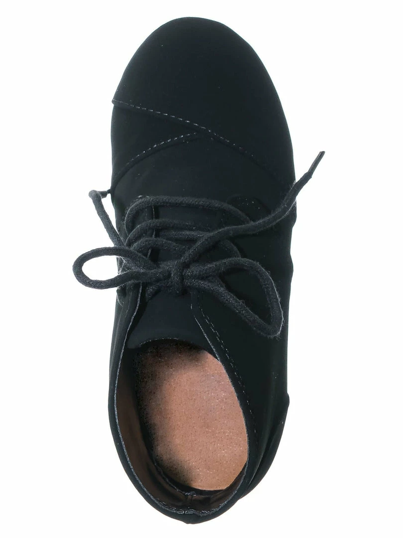 Soda RexIIS Girls Lace Up Wedge Bootie - Kids Shoes