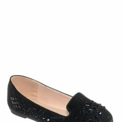 Forever Link Larissa79k Childrens Rhinestone Ballet Loafer - Girl Kids Glitter Crystal Flats